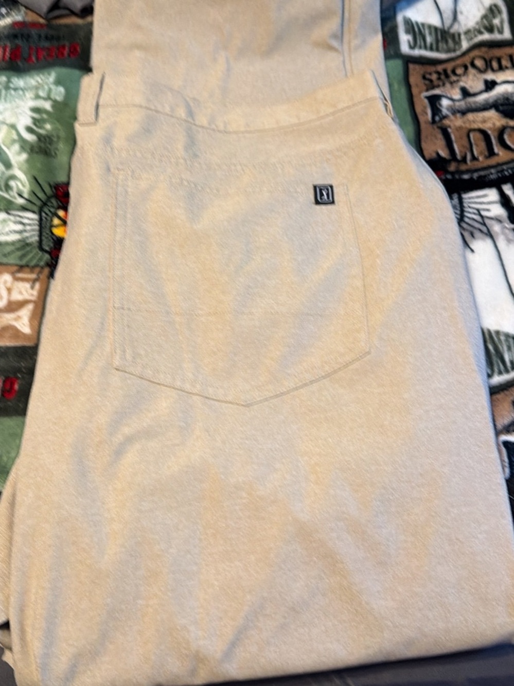 Men's Classic Beige Golf Pants